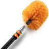 5-to-8 ft Cobweb Duster with Extension Pole // 10+ Foot Reach Spider Web Cleaner Cobweb Brush for Outdoor & Indoor Web Cleaning // Lightweight & Sturdy Telescopic Pole // The Ultimate Dusting Kit view 1