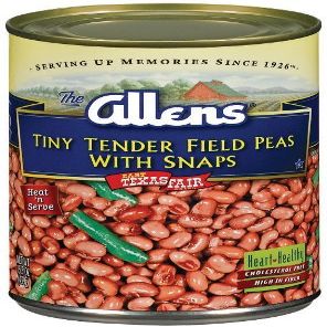 Allen's Field Pea With Snap, 15.5-Ounce (Pack of 6) - 2 pack