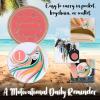 1 Year Sobriety Coin | A Sober Woman Triplate AA Chip | Glow in The Dark Anniversary Token Recovery Gift for Women view 3