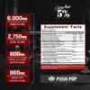 5% Nutrition Rich Piana AllDayYouMay BCAA Powder | Premium Intra & Post Workout Amino Acids, Hydration, Endurance, Muscle Recovery, Joint & Liver Support | 15.87 oz, 30 Servings (Push Pop) view 2
