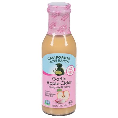 California Olive Ranch Garlic Apple Cider Vinaigrette Dressing, 10 oz