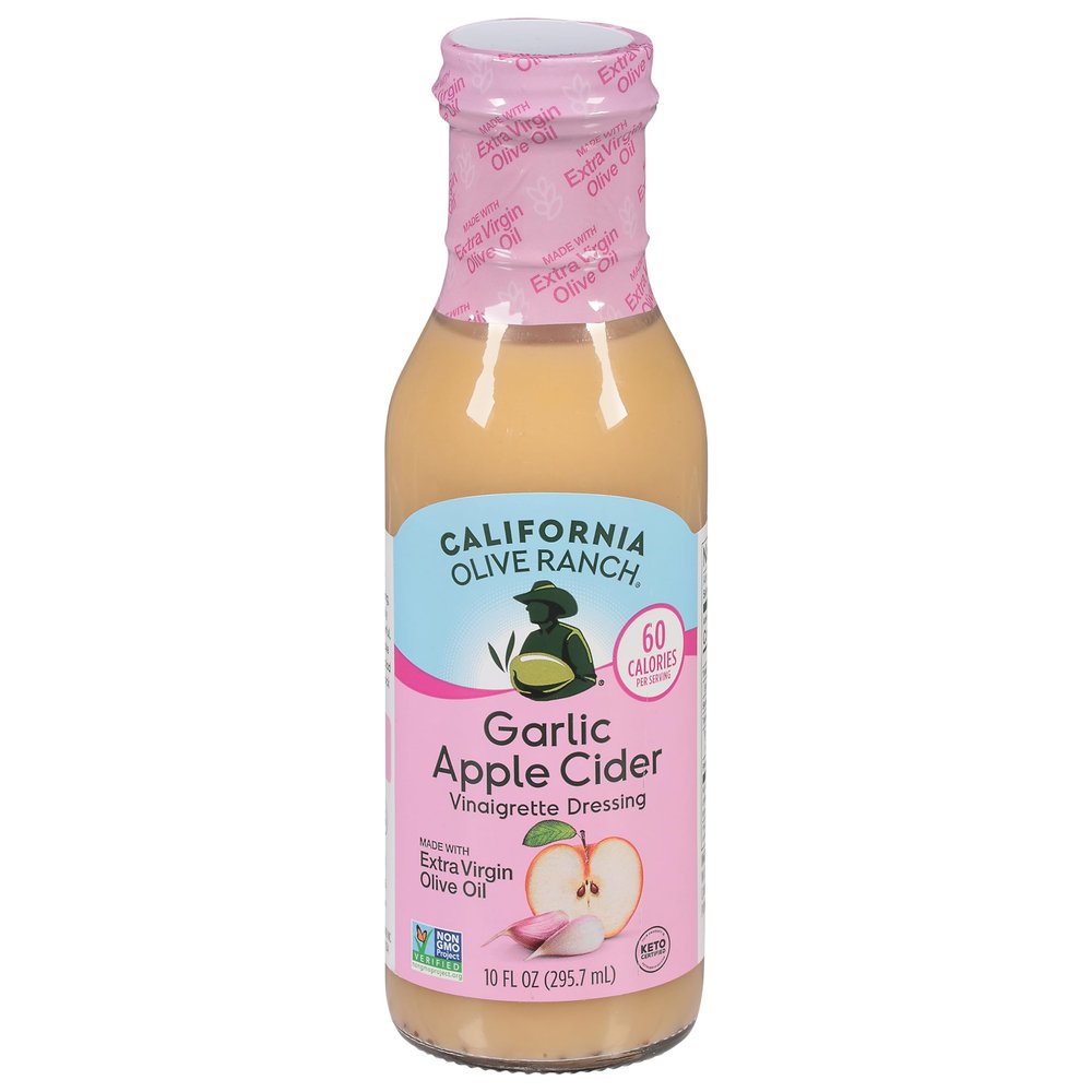 California Olive Ranch Garlic Apple Cider Vinaigrette Dressing, 10 oz