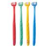 EXCEART 4pcs Three Sides Children's Toothbrush Kids Travel Toothbrush Kids Three Sided Toddler view 1