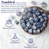 ZAICUS 1lb Sodalite Tumbled | Polished Crystals Healing | Natural Stones | Feng Shui | Chakra Balancing | Reiki Gift | Home Decor | Size 20-25 mm view 3