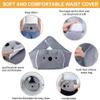 1000ml Hot Water Bag, Hot and Cold Compress Water Injection Hot Water Bottles for Menstrual Cramps, Warm Hands, Feet, Waist, Shoulders() view 2
