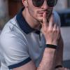 XUANPAI Personalized Engraving Silicone Adjustable Medical Bracelets Sport Emergency ID Bracelets for Men Women view 2