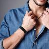 XUANPAI Personalized Engraving Silicone Adjustable Medical Bracelets Sport Emergency ID Bracelets for Men Women view 3