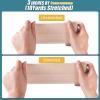 4 Rolls Elastic Tape Adhesive Elastic Tape Self Adhesive Bandage Wrap Flexible Stretch Bandages for Sports Ankle, Knee and Wrist Sprains Animal Pets, 5 Yard (3 Inch in Width) view 4
