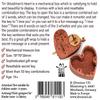 iDventure Tin Woodman's Heart. A Mechanical Treasure Chest - Jewellery Hiding Place Wedding Gifts - Cryptex - Gift Packaging Birthday Quest Box Valentine's Day - 3D Puzzle view 4