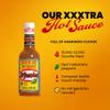 El Yucateco XXXtra Hot Habanero Hot Sauce, 4 oz (Pack of 6)  11,250 Avg Scoville Units, Gluten-Free & Sugar-Free, Authentic Mexican Habanero Sauce for Tacos, BBQ & Spicy Food Lovers view 3