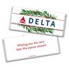 12ct Personalized Christmas Candy Chocolate Bar Party Favors with Logo (12 Pack) - No Assembly Required - Add Your Corporate Logo Promotional Products view 2