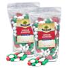Holiday Mix Jordan Almonds - Premium Christmas Party Candy (24 oz) 2-Pack view 1