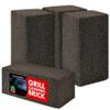 Stock Your Home Grill Cleaning Brick (4 Pack) - Heavy Duty Grill Cleaning Brick - Pumice Stone Brick for Flat Tops and Griddles - Blackstone Griddle Cleaner - Non-Scratch Grill Cleaner view 1