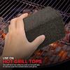 Stock Your Home Grill Cleaning Brick (4 Pack) - Heavy Duty Grill Cleaning Brick - Pumice Stone Brick for Flat Tops and Griddles - Blackstone Griddle Cleaner - Non-Scratch Grill Cleaner view 4