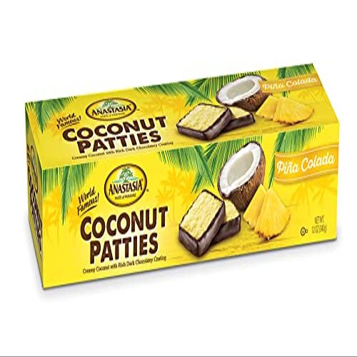 12 OZ Pia Colada Flavor Coconut Patties (12)