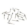 airgoesin 30pcs Mixed Vintage Tooth Charms Toothbrush Toothpaste for Jewelry Earrings Making Smooth Tibetan Silver Metal Charms Pendants DIY for Necklace Bracelet Crafting Gift (#2-Toothbrush) view 1