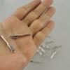 airgoesin 30pcs Mixed Vintage Tooth Charms Toothbrush Toothpaste for Jewelry Earrings Making Smooth Tibetan Silver Metal Charms Pendants DIY for Necklace Bracelet Crafting Gift (#2-Toothbrush) view 3