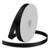 5/8 inches Wide x 100 Yards Single Face Polyester Satin Ribbon, Satin Ribbons for Crafts, Bow Making, Wedding Decor, Sewing, Gift Package Wrapping and More (Black) view 1