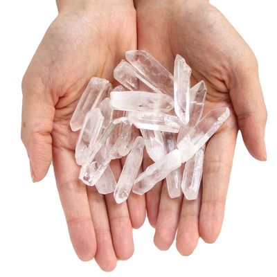 200g Natural Crystal Quartz Point Cluster Raw Stone Reiki Energy Healing Crystal Home Decoration