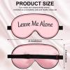 8 Pieces Sleep Mask Silk Eye Mask with Adjustable Strap Soft Blackout Blindfold Eye Cover for Women Men Full Night's Sleep, Travel, Nap, Meditation(Elegant Colors) view 2