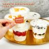 200 PACK 9 oz Clear Plastic Cups with Flat Lids view 3