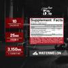 5% Nutrition Rich Piana Liquid L-Carnitine 3150 | Premium 4 Source Blend + GBB, The Super Carnitine (Watermelon Candy) view 2