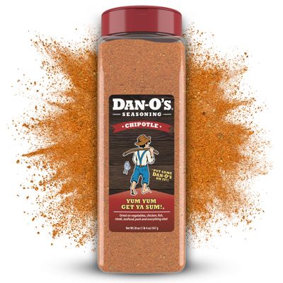 Dan-O's Seasoning Chipotle | Large Bottle | 1 Pack (20 oz)