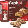 Grab1 Protein Bars, Chocolate Oat Protein Bar (2 Pack - 10 Bars) | Delicious and Nutritious | Low Calorie | Perfect for Snacking view 1