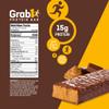 Grab1 Peanut Butter Protein Bars | 15 Grams Protein (2 Pack - 10 Bars) Controls Hunger | Certified Kosher | Low Calorie | Perfect for Snacking | Nutritious Meal Replacement view 2