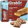 Grab1 Protein Bars, Peanut Butter and Oat Protein Bar (2 Pack - 10 Bars) | Delicious and Nutritious | Low Calorie | Perfect for Meal Replacement & Snacking | Certified Kosher view 1