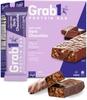 Grab1 Dairy Free Protein Bars Coated in Rich Dark Chocolate | 15 Grams Protein | (2 Pack - 10 Bars) Controls Hunger | Vegan Friendly | Certified Kosher | Delicious Tasting | Low Calorie | Great Meal Replacement or Snack view 1