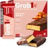 Grab1 12gr Protein Bars, Caramel Deluxe Protein Bar (2 Pack - 10 Bars) | Delicious and Nutritious | Low Calorie | Perfect for Snacking view 1