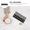 1Pc Box 14 one Week Pill Box Travel Medicine kit Pocket Pill Holder Travel Medication compartments Organizer Medicine Vitamin Holder 7 Day Organizer view 2