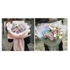 WYDNX Simple Wrapping Paper 10 Sheets Cotton Paper for Fresh Flowers Bouquet Gift Packaging Holiday Birthday Exquisite Packaging Festival (Color : Purple) view 4