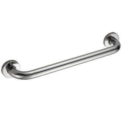 Toilet Bath Grab Bar, Shower Hand Rail Support,Assist Handle, Ultra Grip Dual Locking Safety Suction Cups, Bathroom Balance Bar for Handicap, Elderly, Pregant (Color : Silver, Size : 35cm)