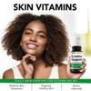 Greenford Eczema Treatment & Support for Natural Relief - Made in USA - Skin Vitamins & Herbals for Eczema, Acne, Psoriasis, Rosacea Treatment with Zinc, Niacinamide & Probiotics - 60 caps view 3