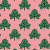 Green Ivy Leaf Wrapping Paper Premium Pink Gift Wrap Party Decoration (12 foot x 30 inch roll) view 2
