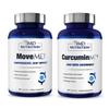 1MD Nutrition MoveMD & CurcuminMD Plus Bundle | Doctor Formulated with Collagen, Turmeric Curcumin and Boswellia Serrata | Joint Health Supplement view 1