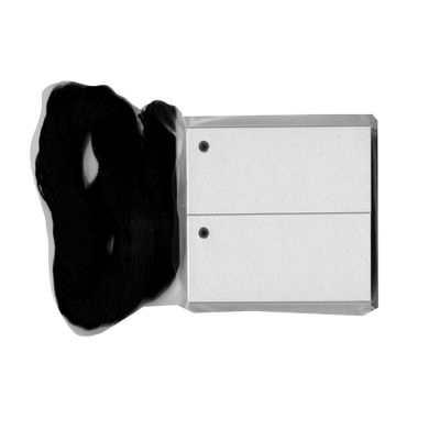 100 Blank Gray Hang Tags (1"x2-5/8") & 100 Cut Strings for Crafts & Gifts. Personalize & Price Your Merchandise.