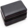 HongLianRiven Cigar Box Humidor Cigar Humidor Cigar Box Travel Leather Humidor Removable Tray (Color : Black) view 1