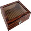HongLianRiven Cigar Box Humidor Humidor Oak Tree Cigar Humidor with Humidifier Hygrometer Cigars view 1