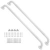 2 Pack 32 Inch Anti Slip Shower Grab Bar Oil Rubbed White 1.25" Diameter, Munzong Bathroom Grab Bar, Knurled Bathroom Balance Bar,Safety Hand Rail Support Handicap Elderly Senior Assist Bath Handle view 1