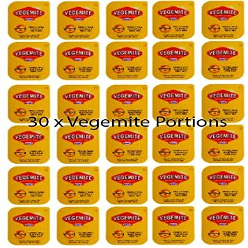 Great Aussie Food 30 x Vegemite Portions 4.8g