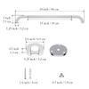 2 Pack 24 Inch Anti Slip Shower Grab Bar Oil Rubbed White 1.25" Diameter,Munzong Bathroom Grab Bar, Knurled Bathroom Balance Bar,Safety Hand Rail Support Handicap Elderly Senior Assist Bath Handle view 2