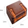 HongLianRiven Cigar Box Humidor Cigar Humidor Humidifier Box Cedar Interior Large Capacity Handbag Cigar Moisturizing Case Cabinet view 2