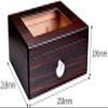 HongLianRiven Cigar Box Humidor Humidor Box Cedar Wood Humidor Box with Humidifier Humidifier Can Hold About 50 Cigars view 2