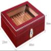 HongLianRiven Cigar Box Humidor Handmade Cigar Humidor, Cedar Cigar Desktop Box with Humidifier and Hygrometer (Color : C) view 2
