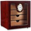 HongLianRiven Cigar Box Humidor Cigar Humidor Cedar Cigars Humidor Box Cube Layer Inderpendent Partition with Humidifier and Hygrometer view 1