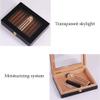 HongLianRiven Cigar Box Humidor Cigar Humidor,Cedar Cigar Desktop Box with Humidifier and Hygrometer view 4