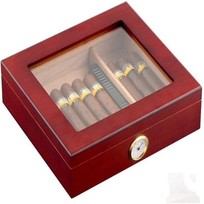HongLianRiven Cigar Box Humidor Cigar Travel Humidor Box Portable Cigar Case Humidifier Hygrometer Cigar Humidor Box for Cigars (Color : B, Size : Style1)